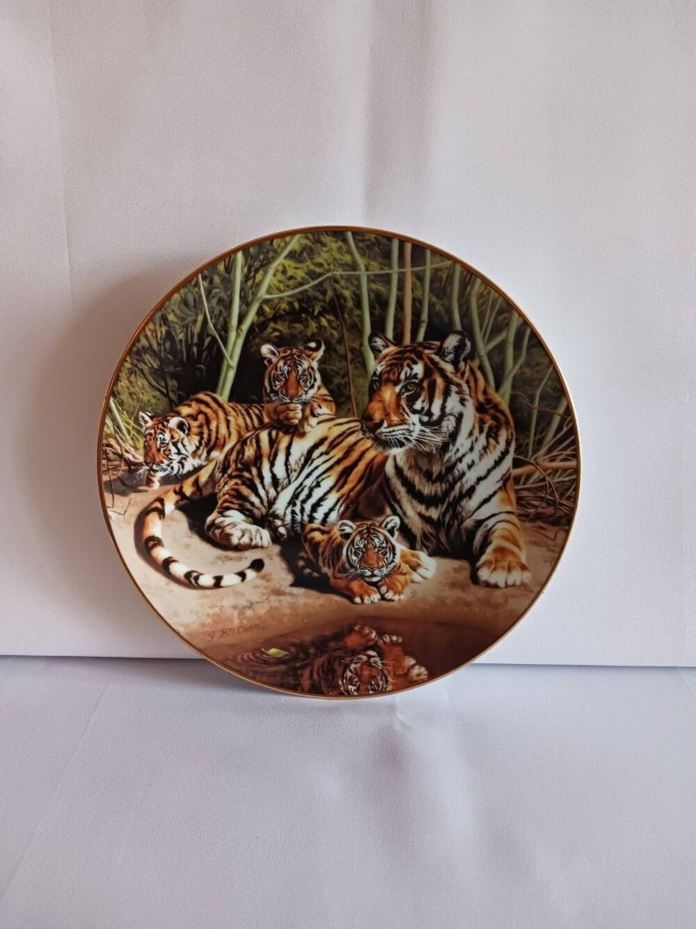 Tomorrow's Hope – A Delicate Balance Vanishing Wildlife Plate